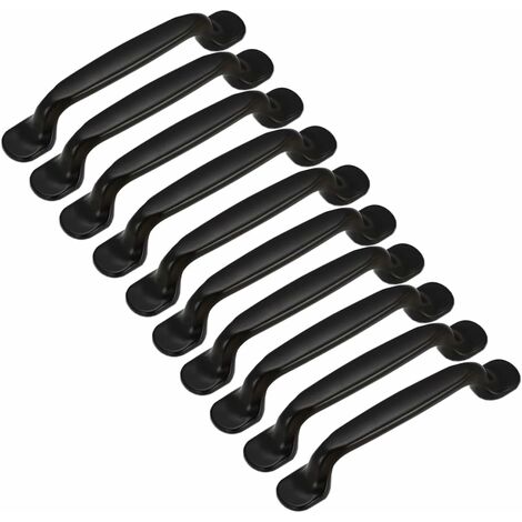 Cuisine Armoire Porte Poignées Placard Tiroir Chambre Meubles Tirer Entraxe 128MM avec des vis(10pcs) (1/5)