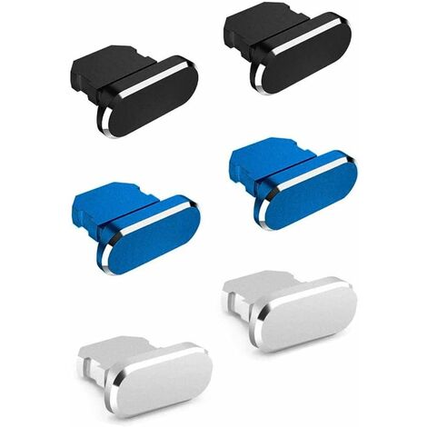 Bouchons anti-poussière mobiles bouchons anti-poussière compatibles(6 pièces) (1/5)