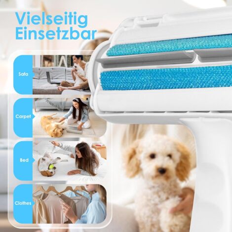 Brosse Réutilisable Anti-poils Animaux, Tapis/vêtements/voiture Label