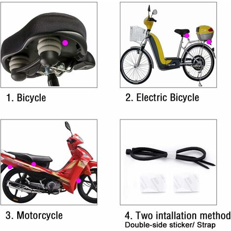 Alarme de vélo avec capteur antivol à distance sensibilité réglable sans fil  110dB SOS fonction pour