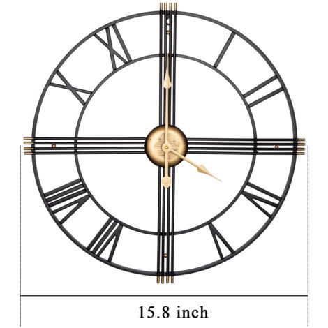 Horloge Murale Numérique Silencieuse Grand Écran LED 26.7cm - Noir Et Rouge Pour Chambre