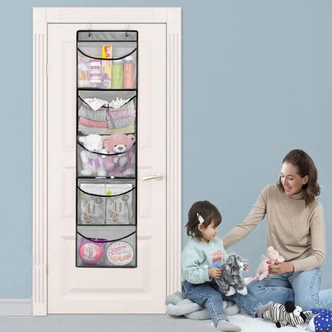 Lot de 2 étagères suspendues,Organisateur pour armoire de rangement,Organisateur suspendu, Gris Lot de 2 étagères suspendues,Organisateur pour armoire de rangement,Organisateur suspendu, Gris