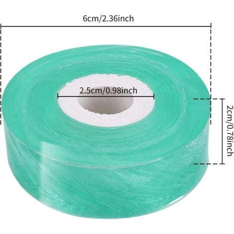 ZVD-Greffage Ruban, 2 Pièces 120cm Rubans De Greffage, Pepiniere Greffage Ruban Etirable Auto