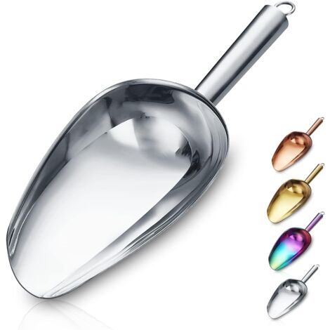 Pelle à glace, cuillère à glace en métal pour machine à glaçons (1/5)