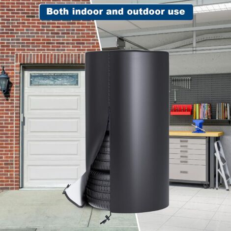 Housses Pneus Auto YOMKILU - 85x120 Cm, Imperméables Oxford 420D, Avec Bandes Réfléchissantes