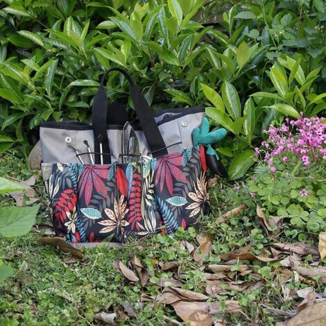 Sac à Outils De Jardinage Oxford 600D - Grande Capacité Avec Poches Multiples Pour Transport Intérieur Extérieur