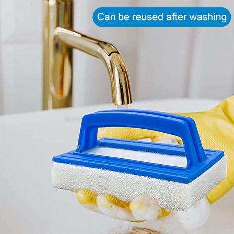 Xmart 2 Pièces Brosse Piscine Multifonction Éponge Et Poils Durs - Nettoyage Piscine Et Surfaces