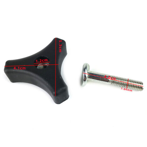Ahlsen Boulon De Rechange Pour Tondeuse à Gazon, Poignée Universelle De Tondeuse A Gazon Poignee De Tondeuse A Gazon 2 Pieces Tondeuse A Gazon Triangle Poignee Outil Pour Tondeuse A Gazon Machine 84690603
