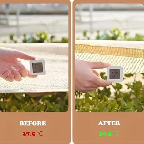 Voiles D'Ombrage pour Patio Voile,Ombrage Pergola,Voile Ombrage Jardin Filet D'Ombrage avec Perforations 3mX4m
