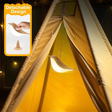 Lampe de Chevet Tactile, Lampe De Table Rechargeable, 3000K-6000K
