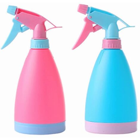 2 Pièces 500ML Pulverisateur Vide, Vaporisateur Bouteilles en Plastique, Flacon Spray Vide, Brumisateur Rechargeable à Pompe (1/5)
