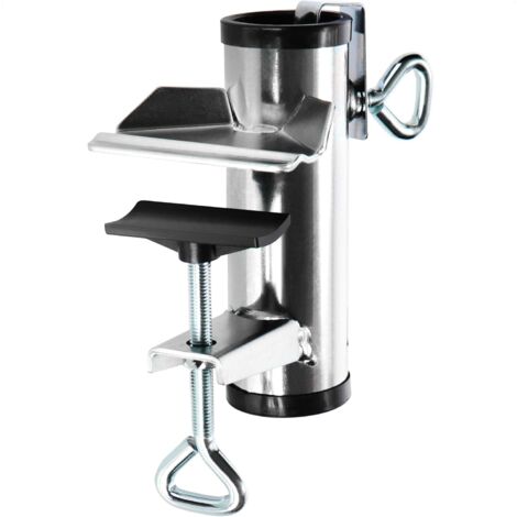 Porte-Parasol en métal - Pied de Parasol pour Balcon, terrasse ou Table - Porte-Parasol de Balcon XL (Ø 25-38mm ) (1/5)