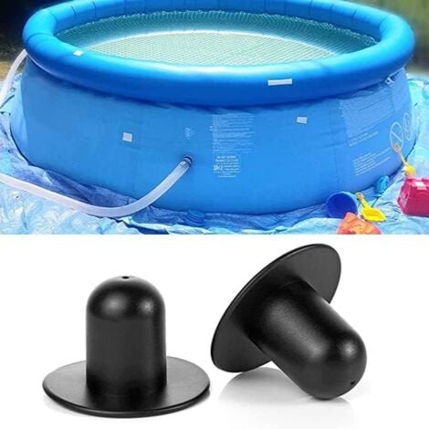 10 Bouchons De Bouchon De Piscine étendus, Bouchon Pompe Filtre Filtre Lay Z Spa Filtre De Piscine De Rechange Compatible Avec Pool Bleu Etendu 96188889