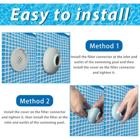 Tuyau De Rechange Pour écumoire Intex - 4 Cm X 76,2 Cm, Compatible Avec Skimmer 10531 - Pour Piscine Hors-sol, Entrée D'eau - 7