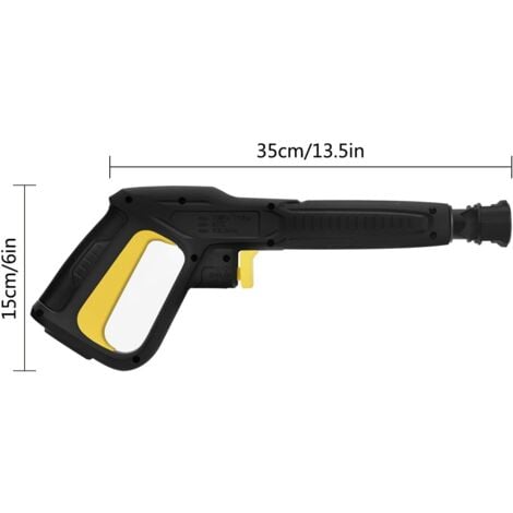 Pistolet à gâchette pour Karcher K2 K3 K4 K5 K6 K7 nettoyeur haute pression, pistolet de nettoyeur haute pression à connexion rapide accessoire de pistolet de lavage de voiture