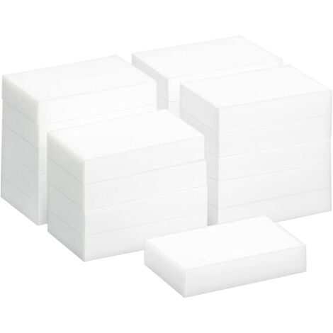 éponges Magiques, 20pcs Magic Eraser Sponges, Tampon De Nettoyage En Mousse De Mélamine, Tampons De Nettoyage Sans Produits Chimiques, éponge Propre Pour Voiture, éponge De Gomme Pour Toute