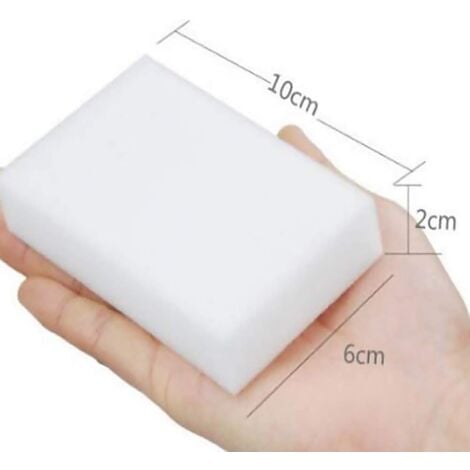 éponges Magiques, 20pcs Magic Eraser Sponges, Tampon De Nettoyage En Mousse De Mélamine, Tampons De Nettoyage Sans Produits Chimiques, éponge Propre Pour Voiture, éponge De Gomme Pour Toute
