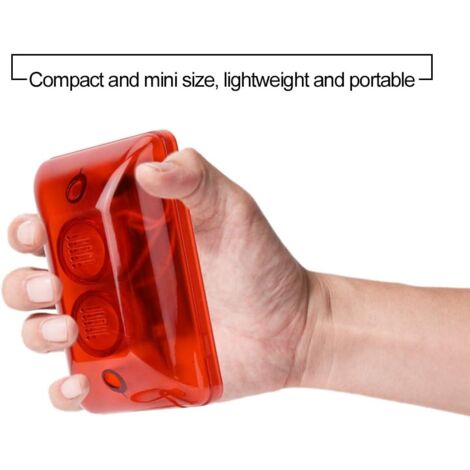 12V Filaire Alarme stroboscopique sirène Son sirène lumière Clignotante d'urgence Avertissement lumière d'alarme système d'alarme de sécurité 115db