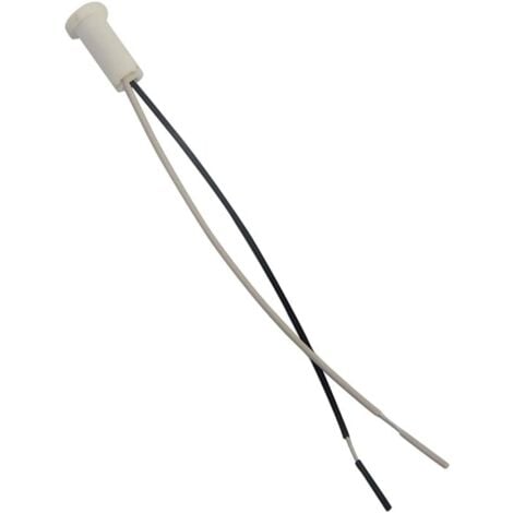 20 Pièces G4 Ampoule Titulaire 10cm,G4 Lampe Base En Céramique Titulaire 12V G4 Douilles Halogène pour lampes à quartz, lampes halogènes, lampes LED