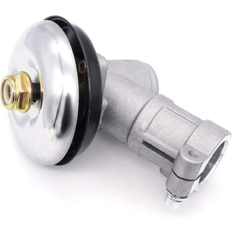 Renvoi d'angle Debroussailleuse 28mm, Tête d'engrenage Debroussailleuse Universelle Boîte de Vitesse de Tondeuse à Gazon pour Coupe Herbe/Tronconneuse (28mm, Rond de 9 Dents)