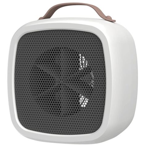 Jusch – Radiateur soufflant portable compact – Anti-brûlure – Design élégant – Pour espaces de travail – Économe en énergie