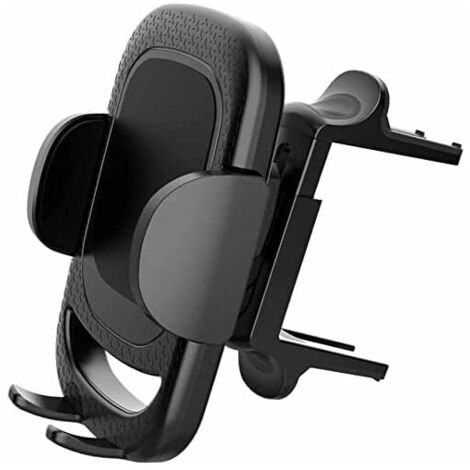Porte Telephone Ronde Voiture à Grille d'aération Facile Installer Stable Rotation 360° (1/5)