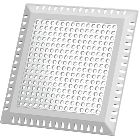 Protecteur de drain carré, filtre de drain pour douche, couvercle de drain pour salle de bain