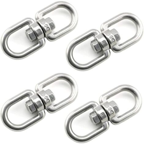 Anneaux de treuil de levage pivotant