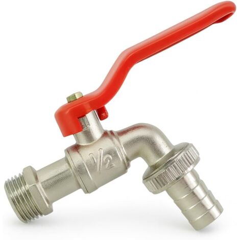 Robinet de jardin 1/2 pouce – installation rapide et facile, utilisation simple (usage extérieur) (1/5)