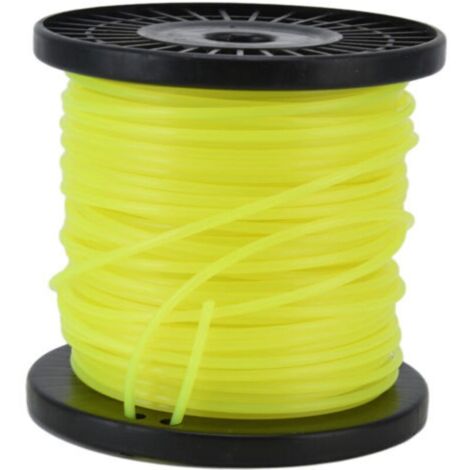 Fils de Débroussailleuse Ronde 3,0 mm pour Tronçonneuse, Bobine Jaune 70 m - (1/5)