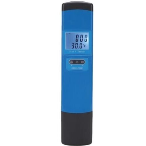 Testeur 3 en 1 ORP/Chlore Résiduel/Température pour Aquariums Étangs et Piscines - Kit de Test Complet- (1/5)