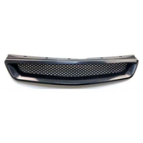Grille de calandre de capot avant pour EK JDM , XU,Type R Style Fit pour Honda Civic 1999 - 2000- - (1/4)