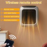 Chauffage Soufflant Électrique, Petit Blanc, Radiateur Soufflant