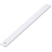 Luminaire d'armoire LED avec détecteur de mouvement, USB, blanc