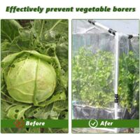 Filet Anti Insectes Pour Jardin Filet Anti Insecte, 3 X 6 M Filet De Protection Anti-Insectes, Filet Anti Insecte Potager Maille Fine Anti Insecte En Maille Filets Pour Jardin Filet Anti Insectes
