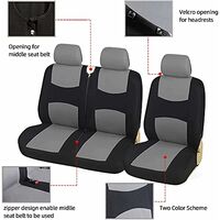 Housse Siège Avant Voiture Universelle Noire - Protection Étanché Conducteur Passager