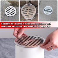 Drain De Sol Toit Balcon Acier Inoxydable 110 Bouche Plate - Anti-blocage Grand Débit
