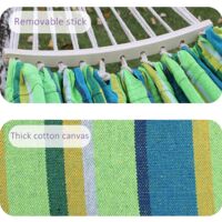 Adultes Jardin hamac tricoté pour 2 Personnes en macramé de Bohême avec