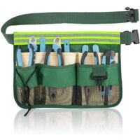 Portable Gardening Tools Belt, Garden Tool Belt, Adjustable Garden Tool Waist Bag