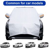 Housse De Pare-brise Magnétique Pour Renault Clio 2/3/4/5, Megane 2/3/4 CC - Protection Anti-givre, Neige, Soleil - Aluminium