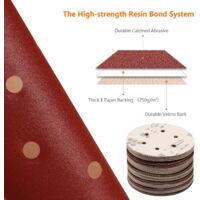 Disques Abrasifs Universels 150 Mm - 8 Trous