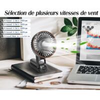 Ventilateur Portable 130 000 Tr/min Avec 2 Batteries 4000 MAh - Déneigement, Nettoyage, Buses Longue/Courte Incluses