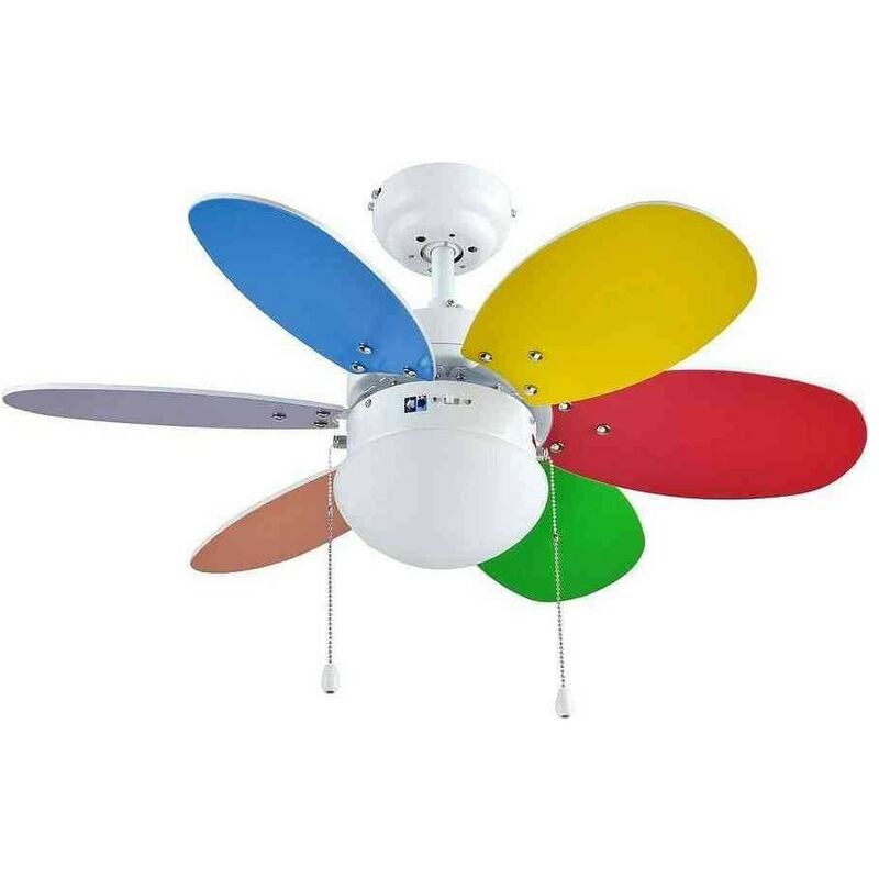 通用 Ventiladores de Techo con Luz Infantil Silencioso Estrella Lámpara  Ventilador Techo con Motor dc Reversible Modo Verano Invierno 3000K-6000K  Plafon