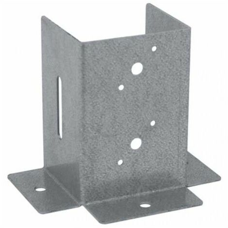 Soporte anclaje de 9x9 cm ( 3 Caras) . 1 und.