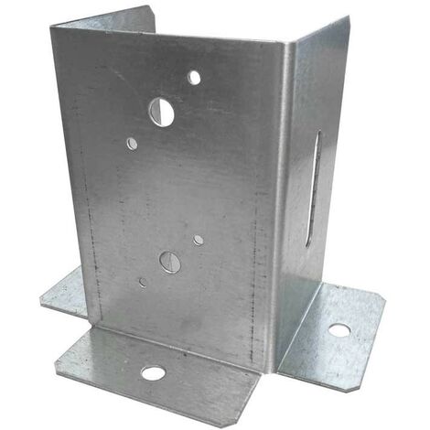 Soporte anclaje de 10x10 cm ( 3 Caras) . 1 und.