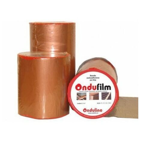 ONDUFILM TERRACOTA (rollo 15 cm x 10 m)