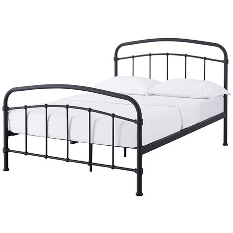 Halston 4.6 Double Black Bed