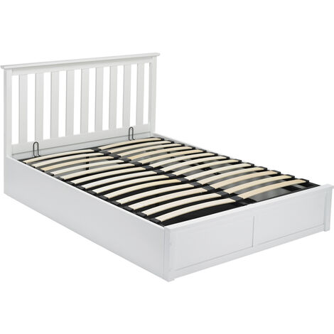 Oxford Double Bed White