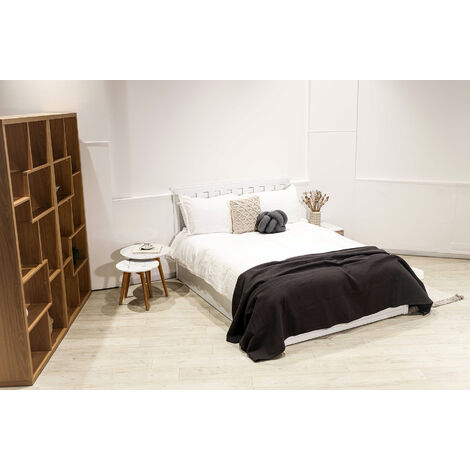 Oxford Double Bed White