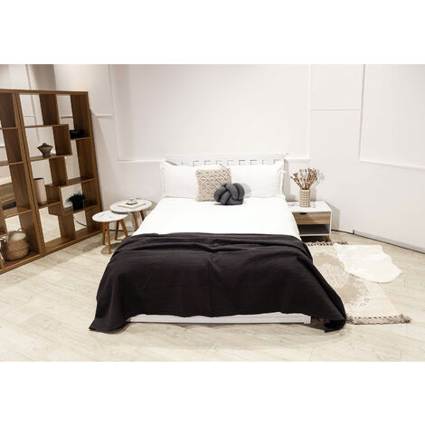 Oxford Double Bed White